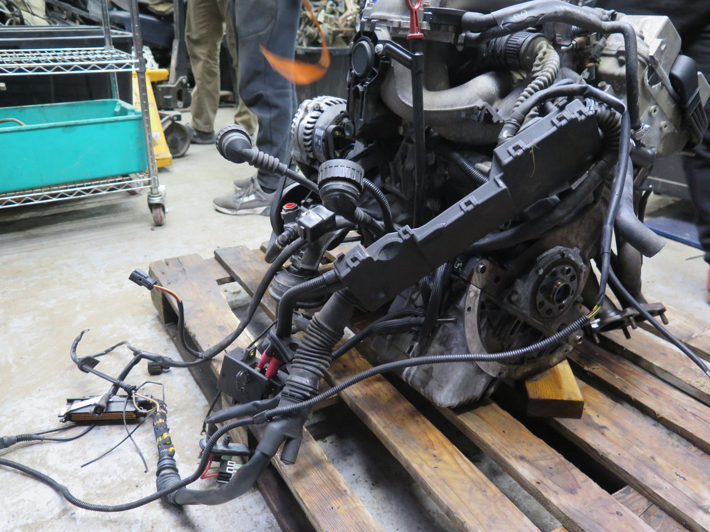 96-98 BMW E36/7 Z3 1.9L M44 194S1 Complete Engine Motor 145K Miles OEM