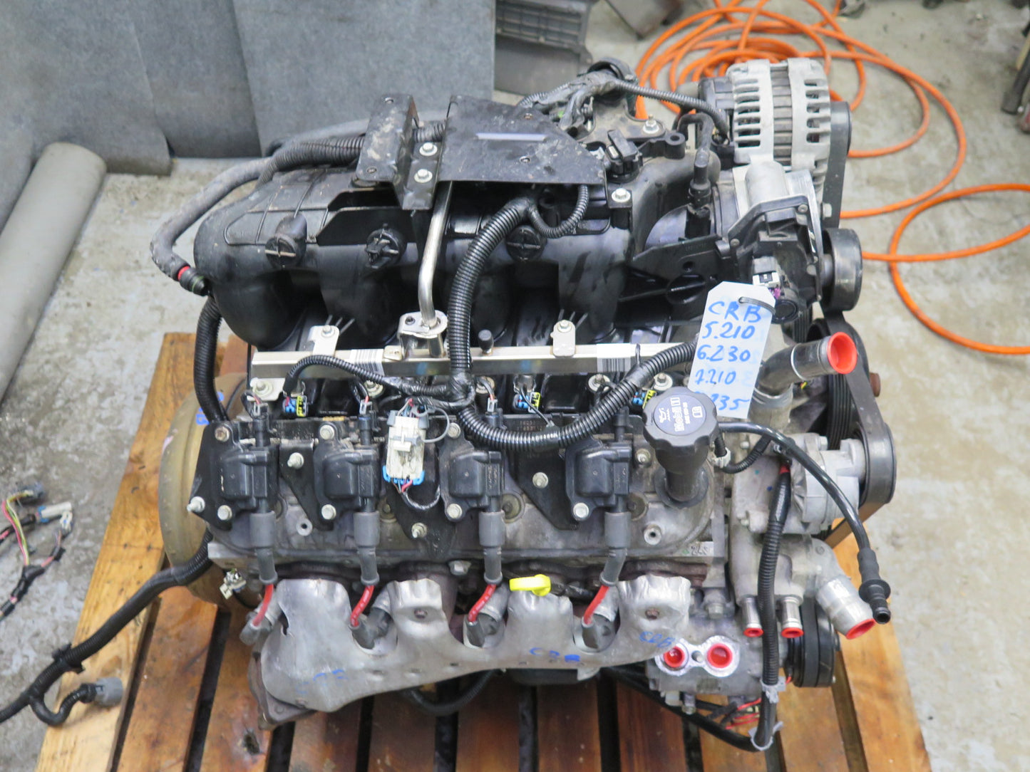 05-06 Chevrolet SSR 6.0L LS2 RWD Engine Motor w Torque Converter Assembly OEM