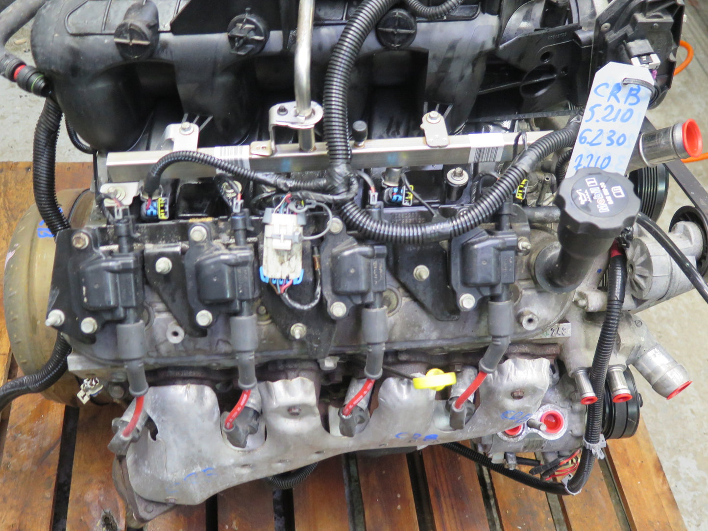 05-06 Chevrolet SSR 6.0L LS2 RWD Engine Motor w Torque Converter Assembly OEM