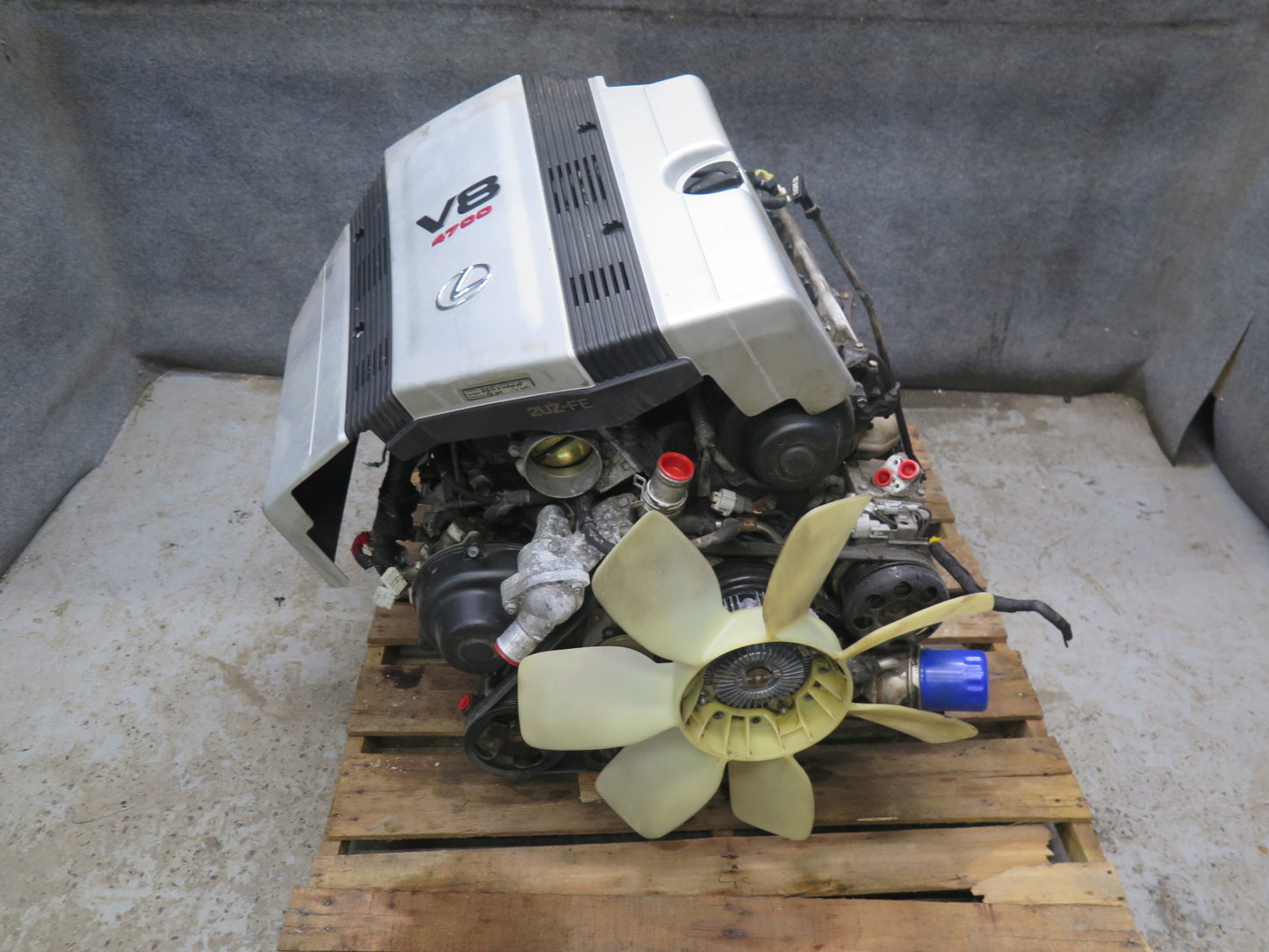 2006-2007 Lexus J100 LX470 4.7L V8 2UZFE Complete Engine Motor VIN T 5TH Digit