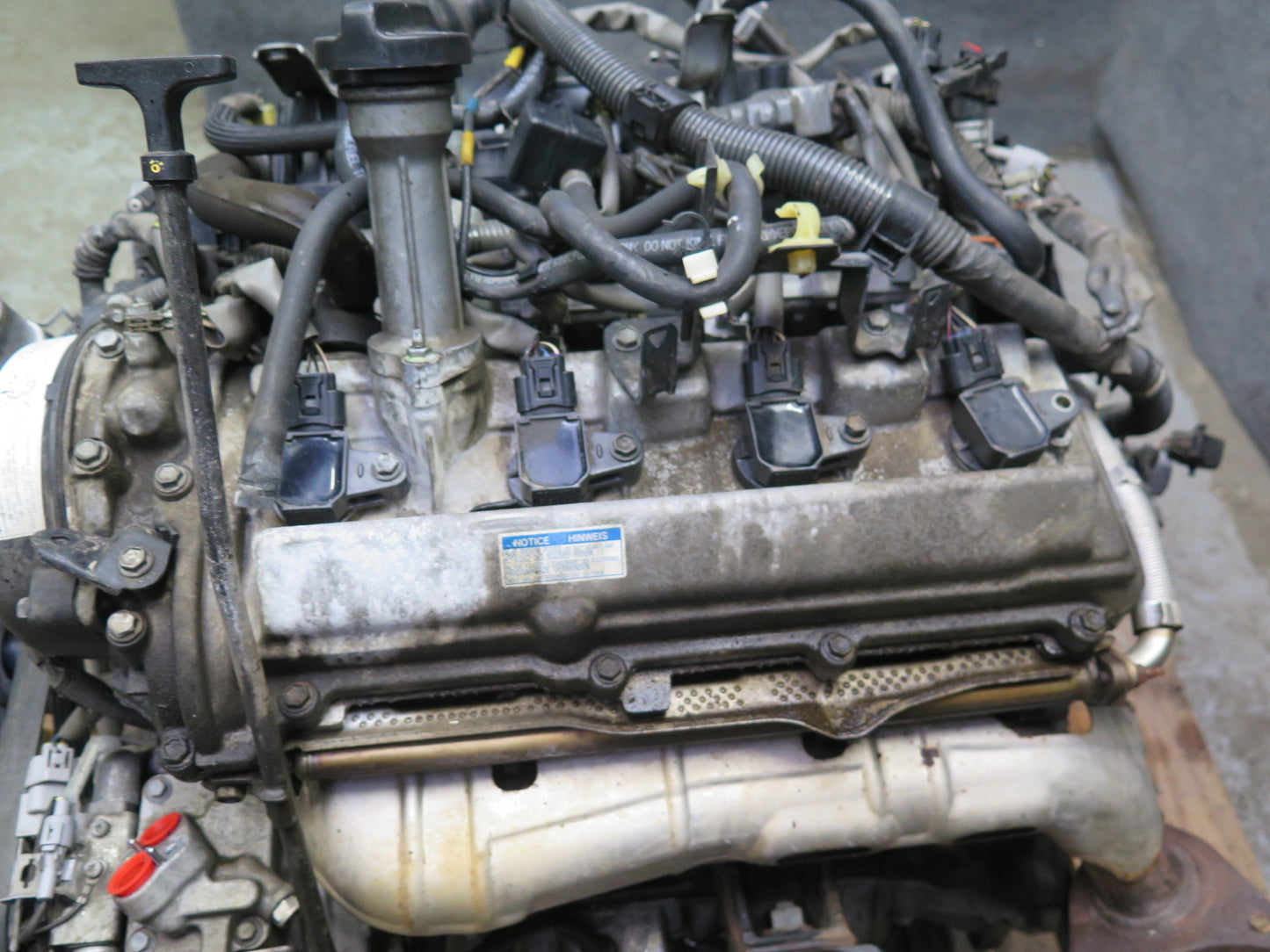 2006-2007 Lexus J100 LX470 4.7L V8 2UZFE Complete Engine Motor VIN T 5TH Digit