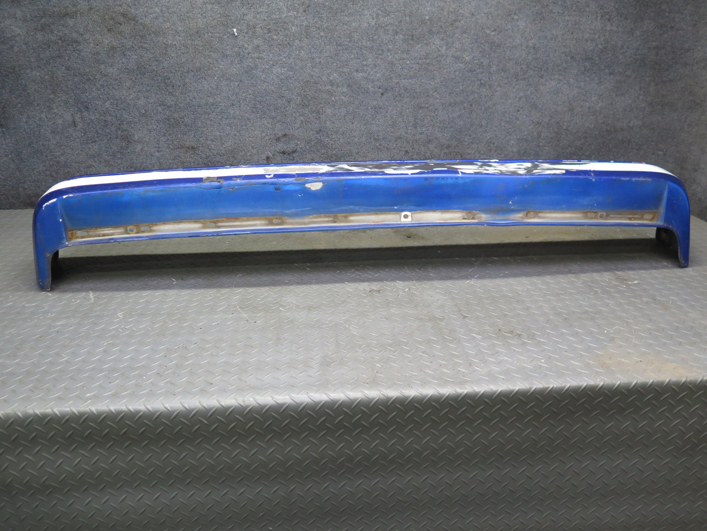 85-89 Toyota MR2 AW15 Rear Bumper Cover Blue w Foam Damaged