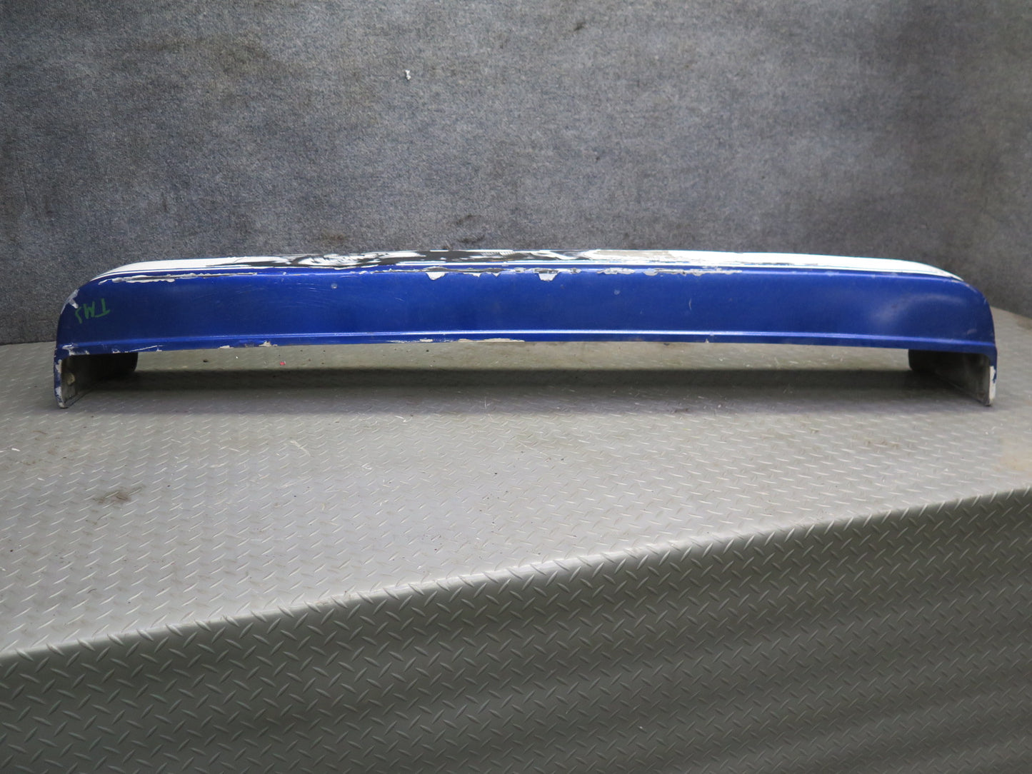 85-89 Toyota MR2 AW15 Rear Bumper Cover Blue w Foam Damaged