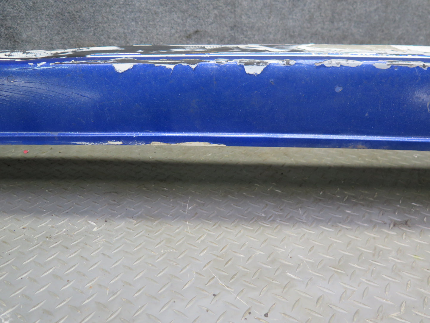 85-89 Toyota MR2 AW15 Rear Bumper Cover Blue w Foam Damaged