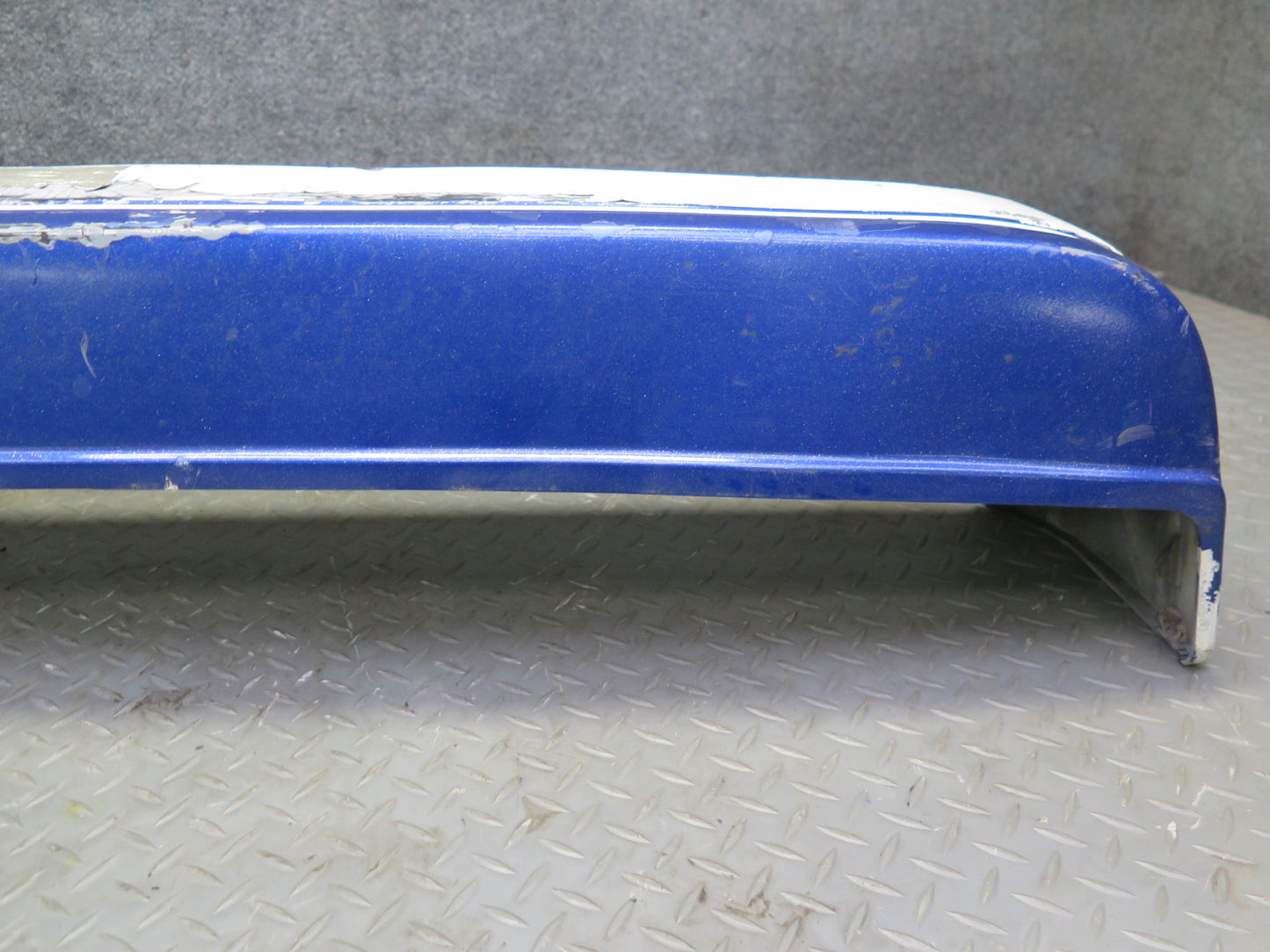 85-89 Toyota MR2 AW15 Rear Bumper Cover Blue w Foam Damaged
