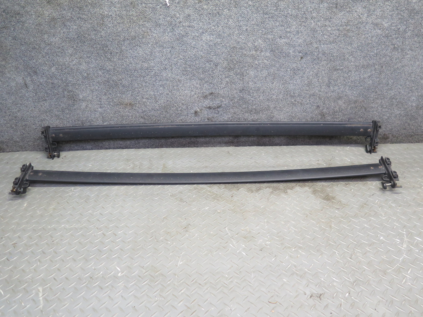 2007-2014 Cadillac Escalade Left & Right Roof Luggage Rack Rail Cross Bar Set