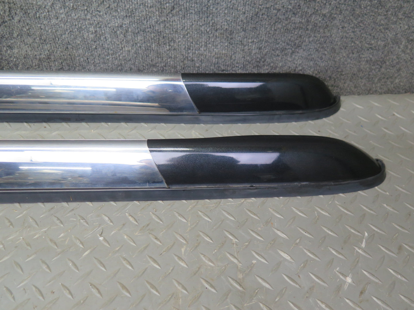 2007-2014 Cadillac Escalade Left & Right Roof Luggage Rack Rail Cross Bar Set