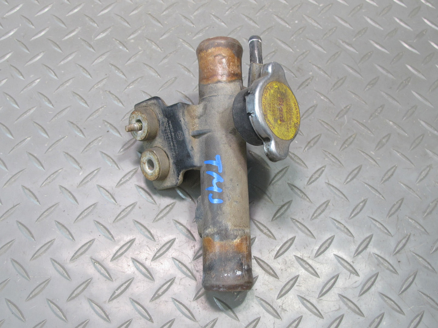 85-89 Toyota MR2 AW15 Coolant Water Filler Neck w Cap OEM