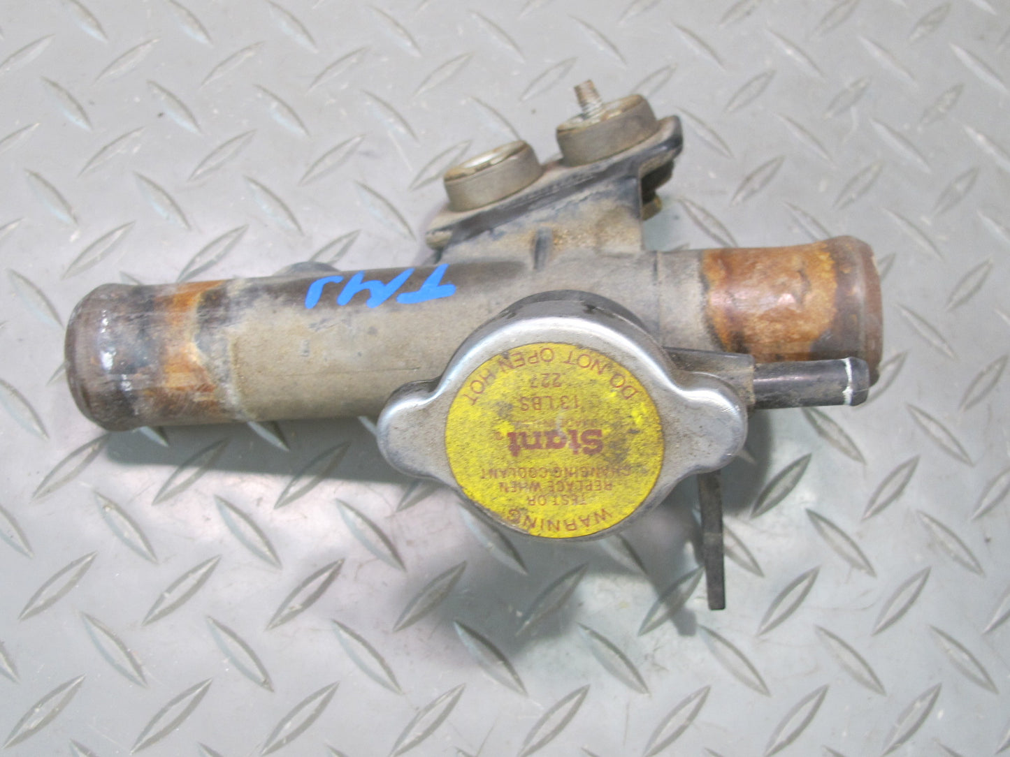 85-89 Toyota MR2 AW15 Coolant Water Filler Neck w Cap OEM