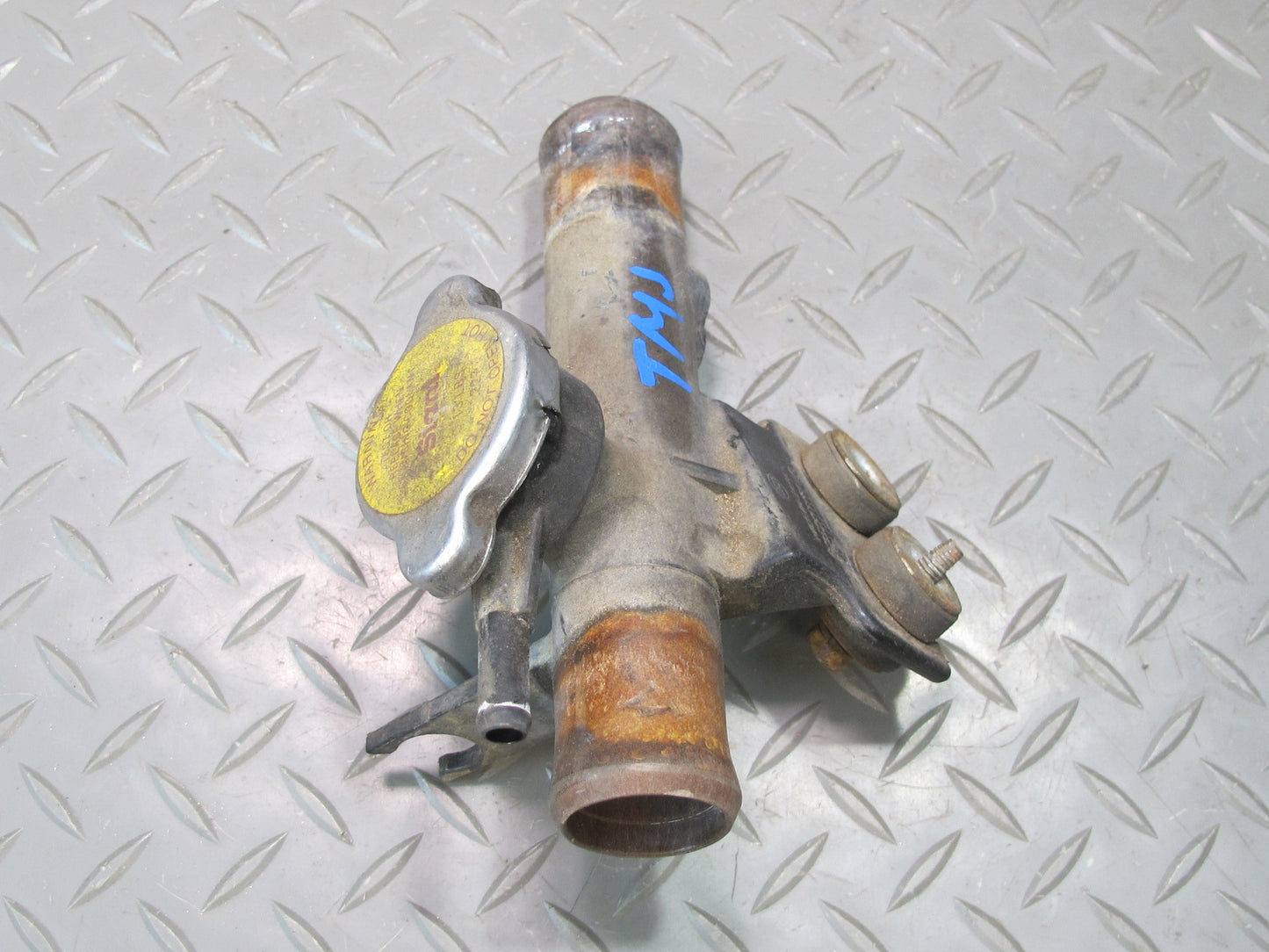 85-89 Toyota MR2 AW15 Coolant Water Filler Neck w Cap OEM