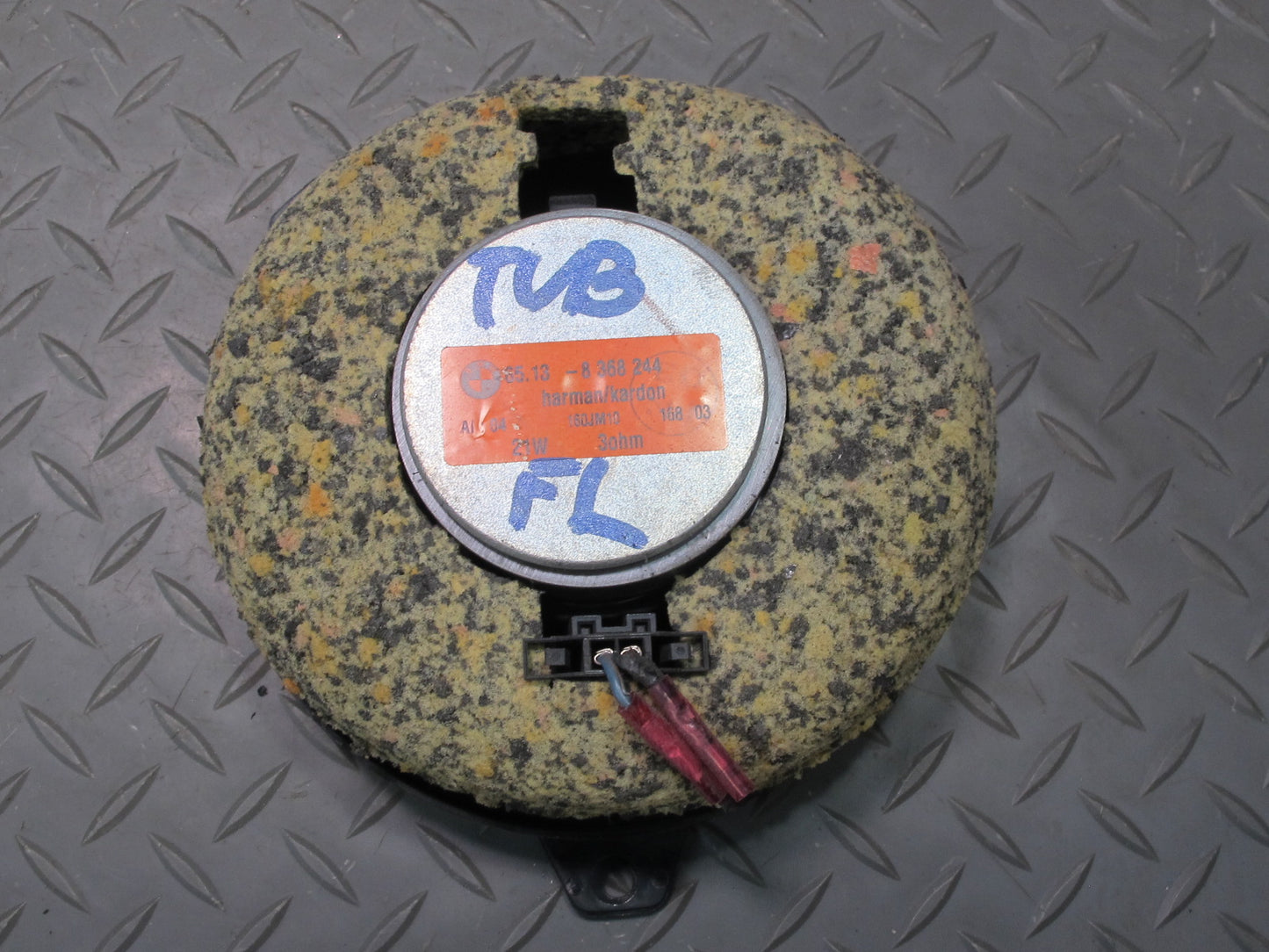 01-06 BMW E46 330CI Convertible Harman Kardon Tweeter Subwoofer Speaker Set OEM