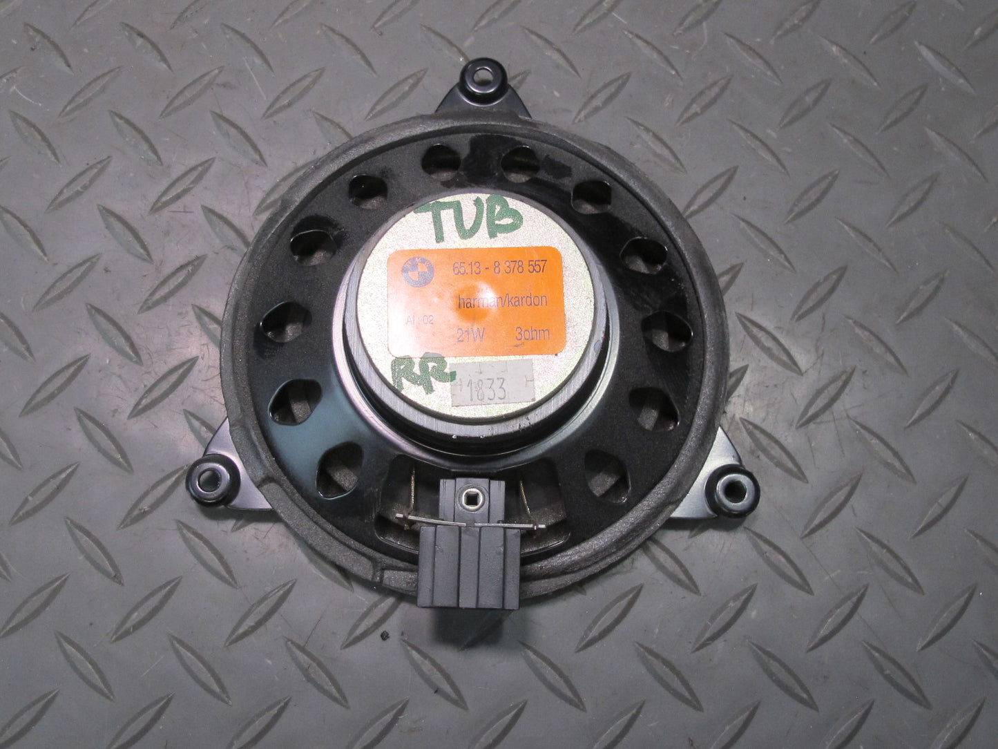 01-06 BMW E46 330CI Convertible Harman Kardon Tweeter Subwoofer Speaker Set OEM