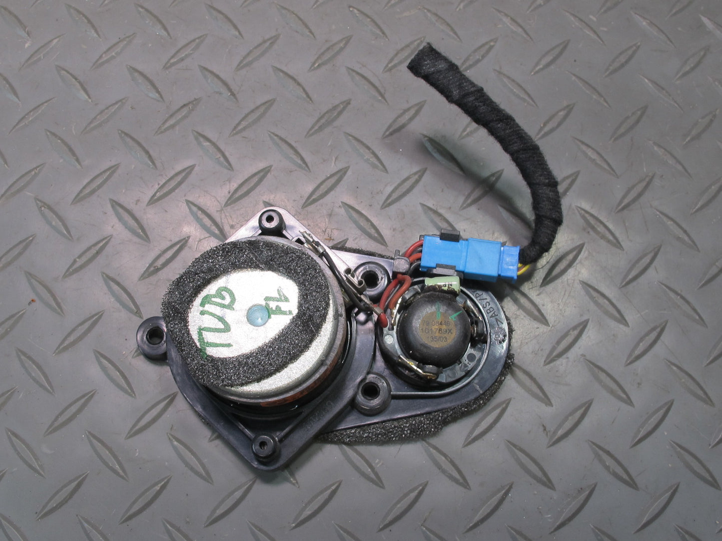 01-06 BMW E46 330CI Convertible Harman Kardon Tweeter Subwoofer Speaker Set OEM