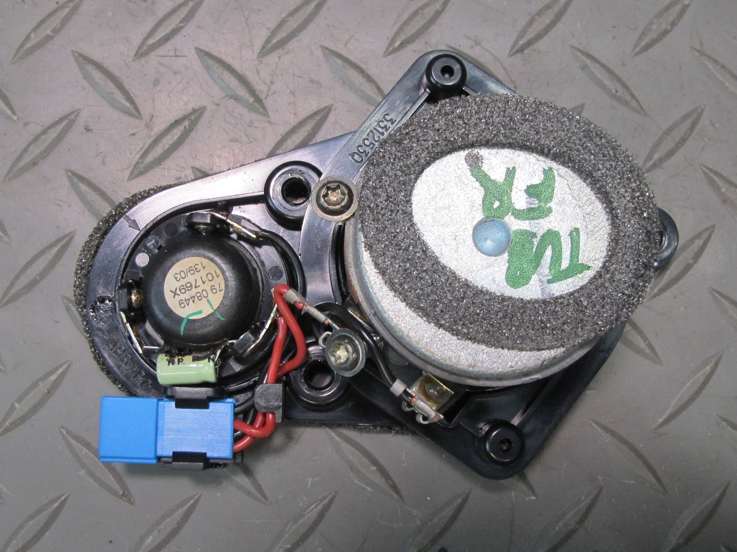 01-06 BMW E46 330CI Convertible Harman Kardon Tweeter Subwoofer Speaker Set OEM