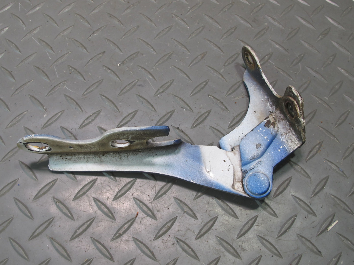 85-89 Toyota MR2 AW15 Set of 2 Front Left & Right Hood Frunk Hinge Blue OEM