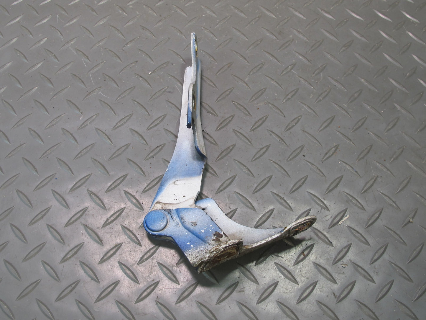 85-89 Toyota MR2 AW15 Set of 2 Front Left & Right Hood Frunk Hinge Blue OEM