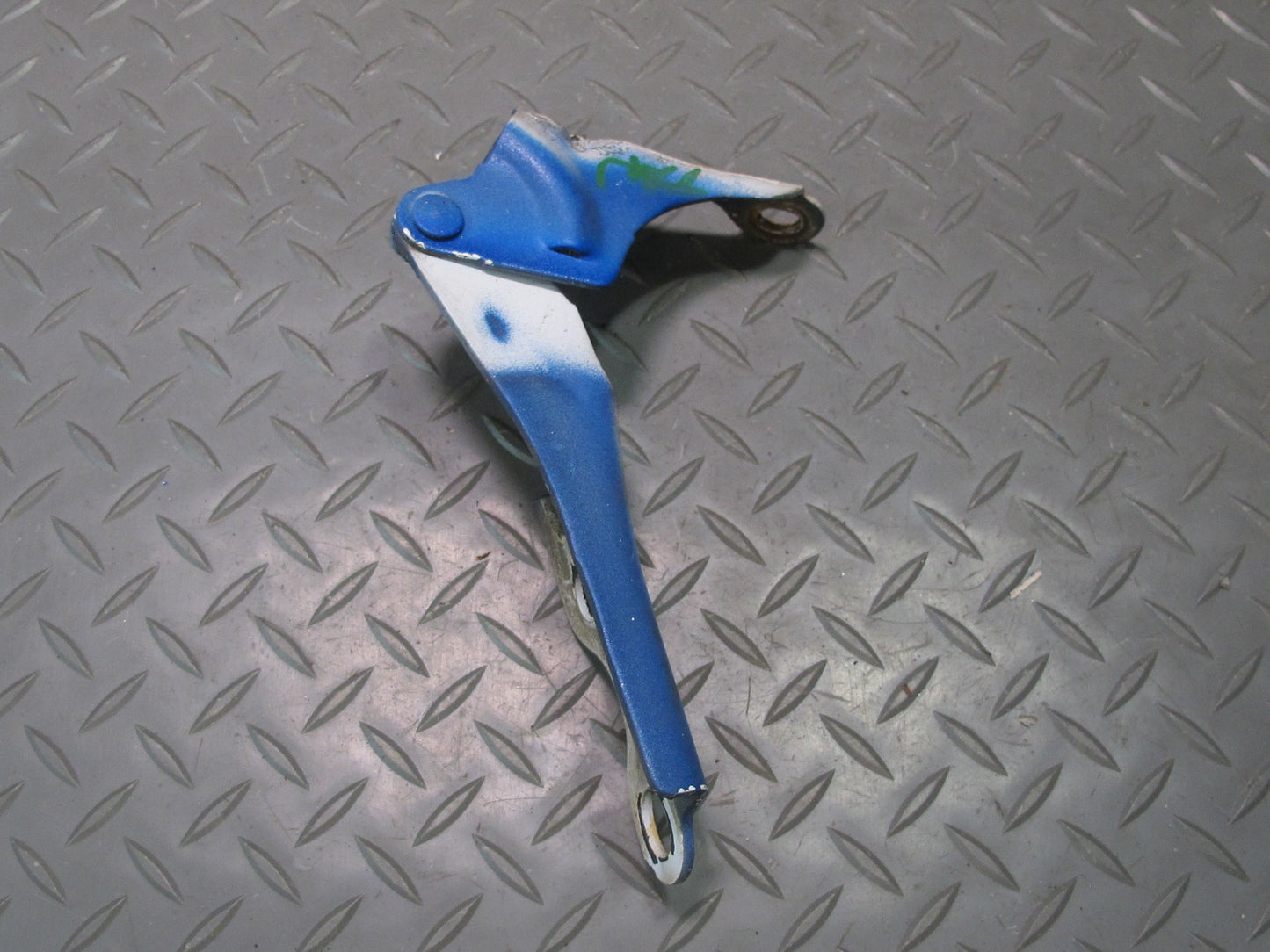 85-89 Toyota MR2 AW15 Set of 2 Front Left & Right Hood Frunk Hinge Blue OEM