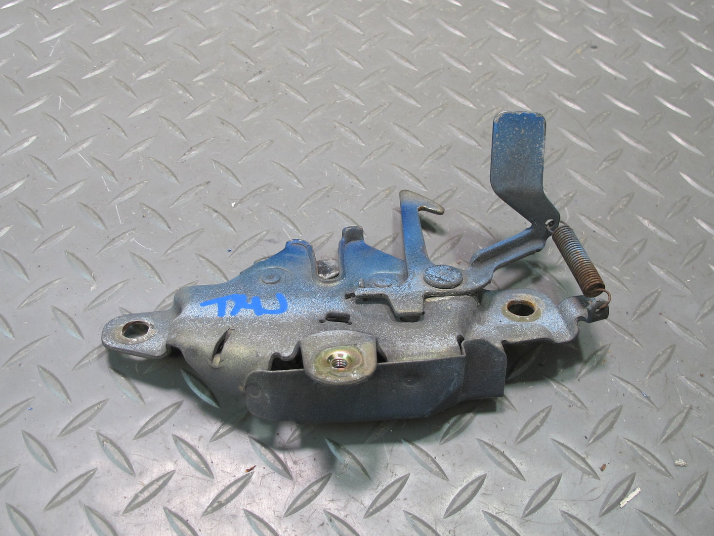 85-89 Toyota MR2 AW15 Front Hood Trunk Frunk Latch Lock Blue OEM