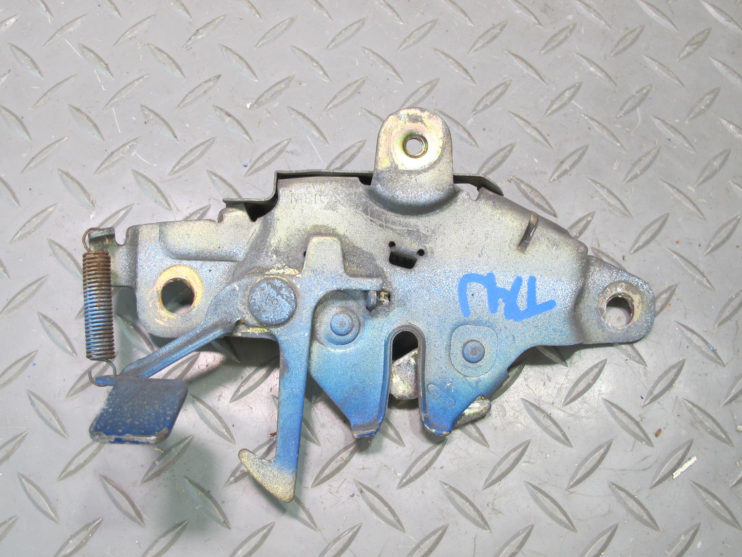 85-89 Toyota MR2 AW15 Front Hood Trunk Frunk Latch Lock Blue OEM