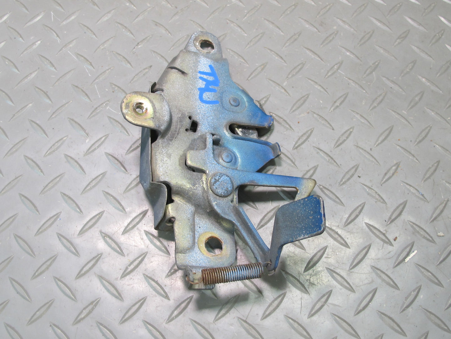 85-89 Toyota MR2 AW15 Front Hood Trunk Frunk Latch Lock Blue OEM