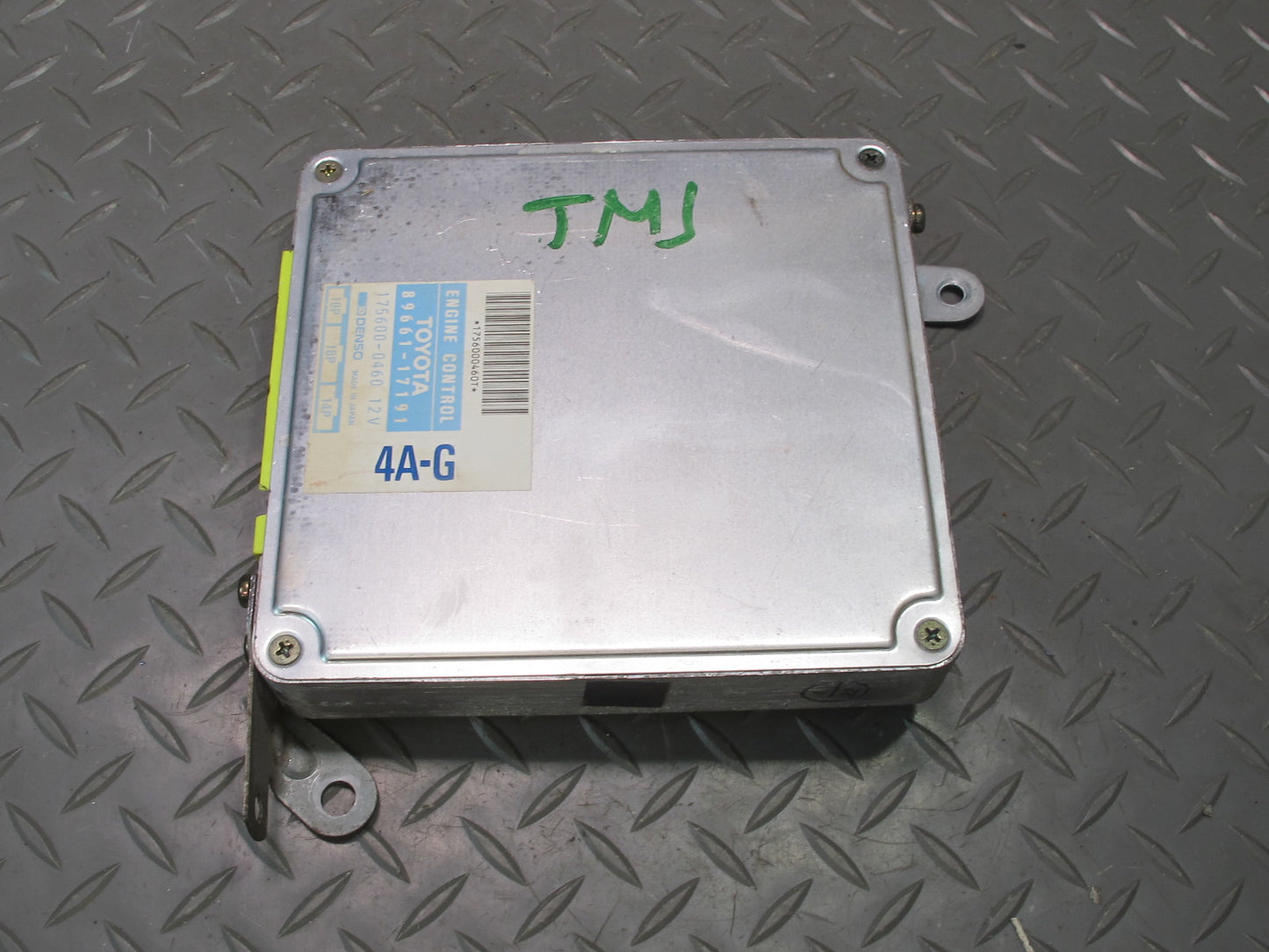 88-89 Toyota MR2 AW15 4AGELC MT ECU ECM Engine Computer Module 89661-17191 OEM