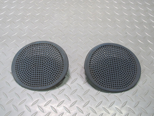 85-89 Toyota MR2 AW15 Set of 2 Dash Left & Right Speaker Trim Cover Blue OEM