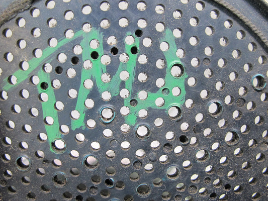 85-89 Toyota MR2 AW15 Set of 2 Dash Left & Right Speaker Trim Cover Blue OEM