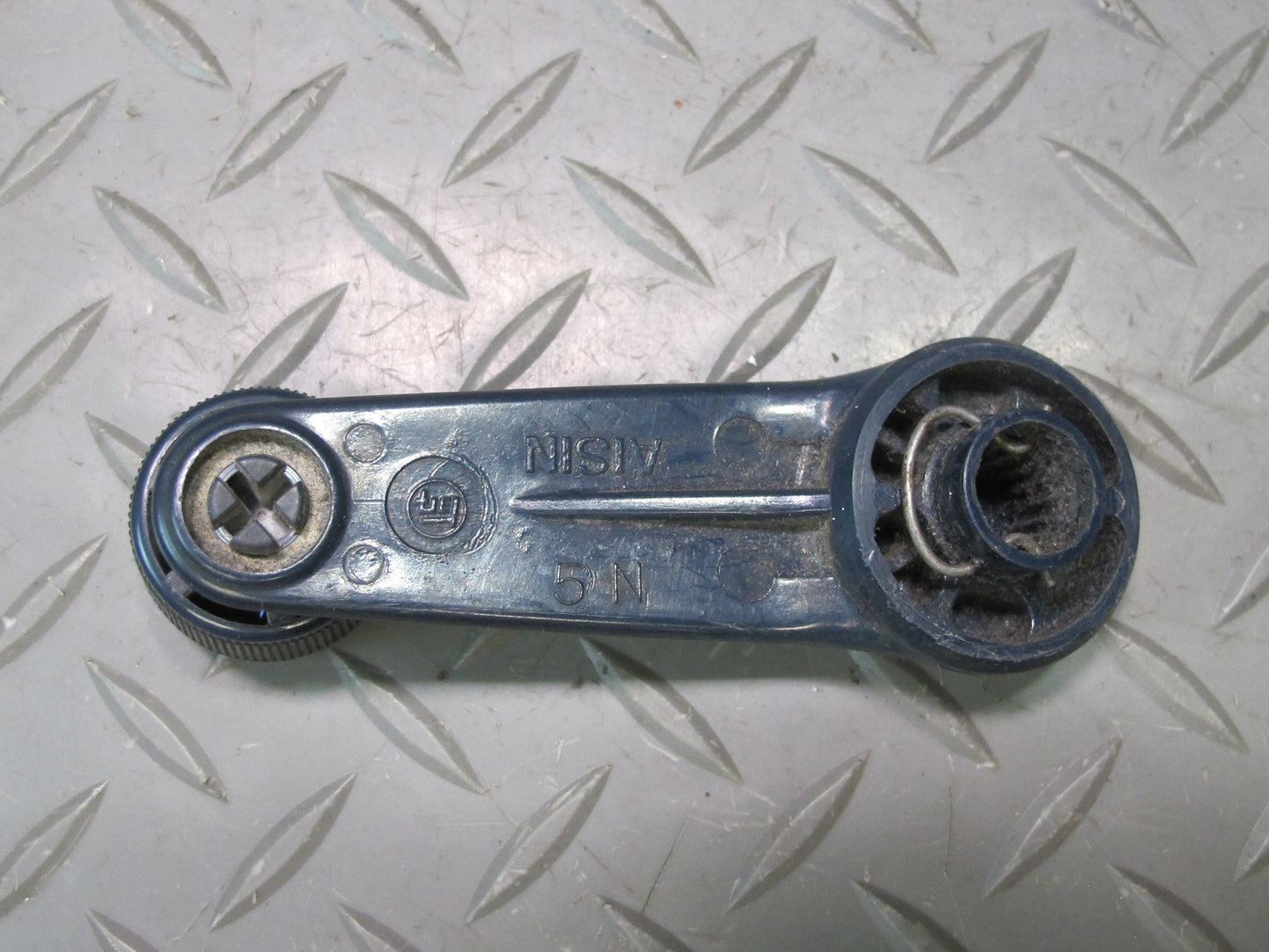 85-89 Toyota MR2 AW15 Manual Window Crank Handle Blue OEM