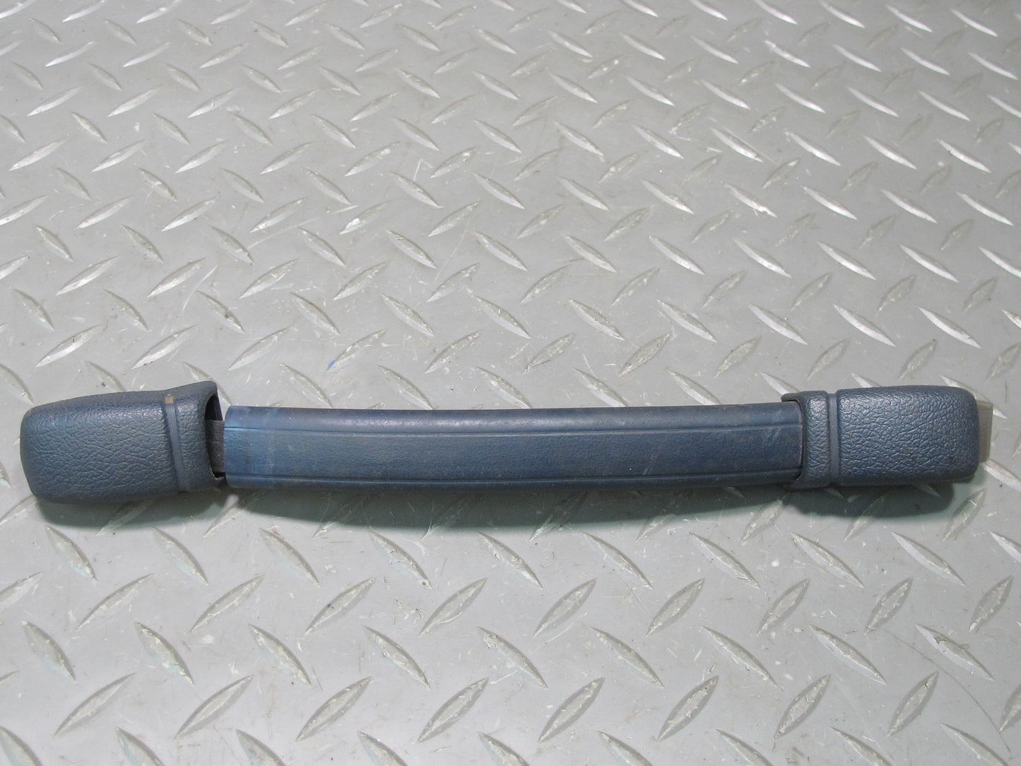 85-89 Toyota MR2 AW15 Right Interior Overhead Grab Handle Blue OEM