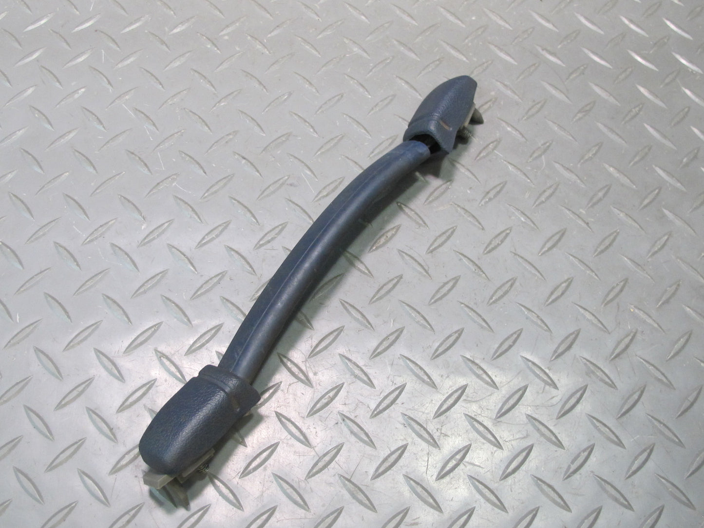 85-89 Toyota MR2 AW15 Right Interior Overhead Grab Handle Blue OEM