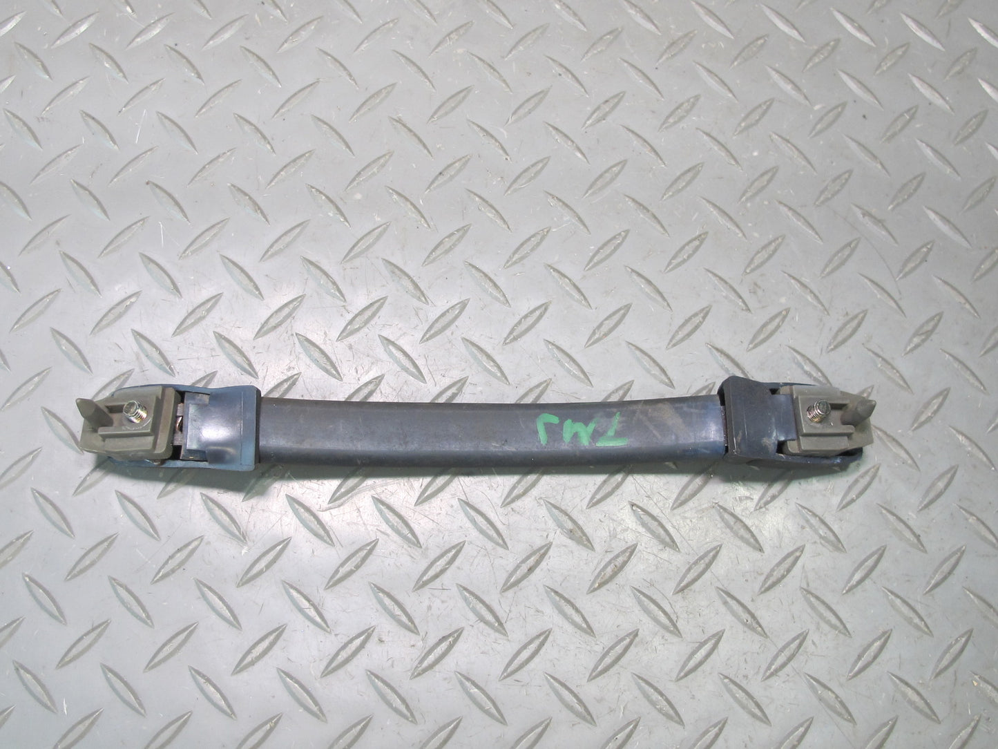 85-89 Toyota MR2 AW15 Right Interior Overhead Grab Handle Blue OEM