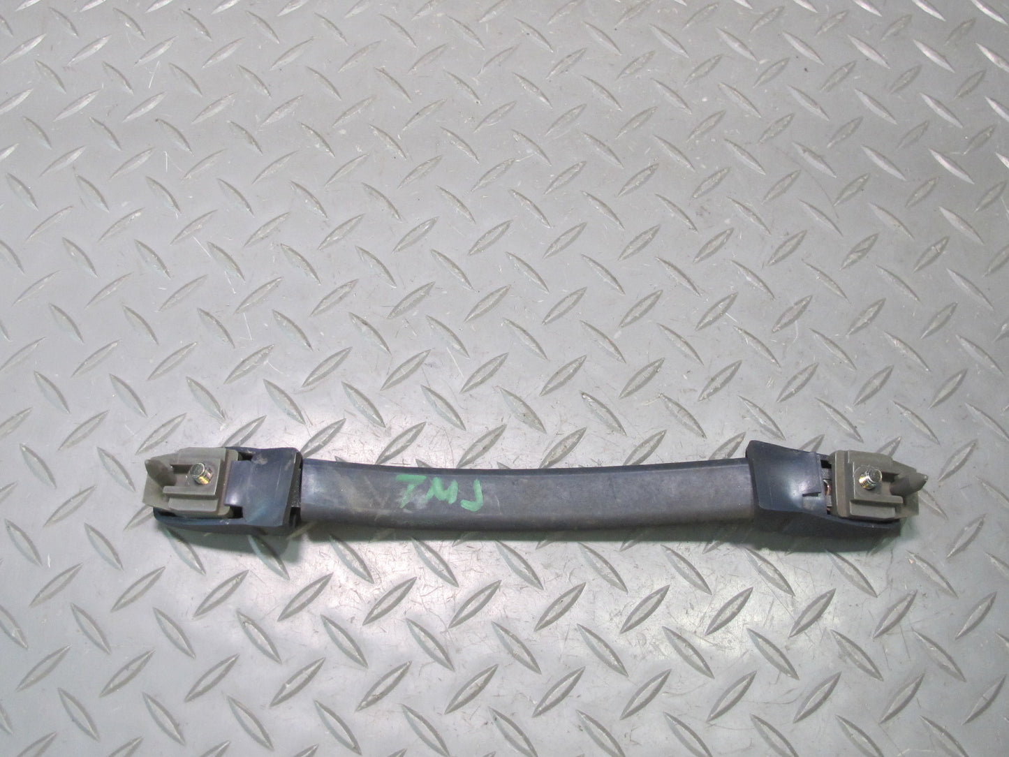 85-89 Toyota MR2 AW15 Right Interior Overhead Grab Handle Blue OEM