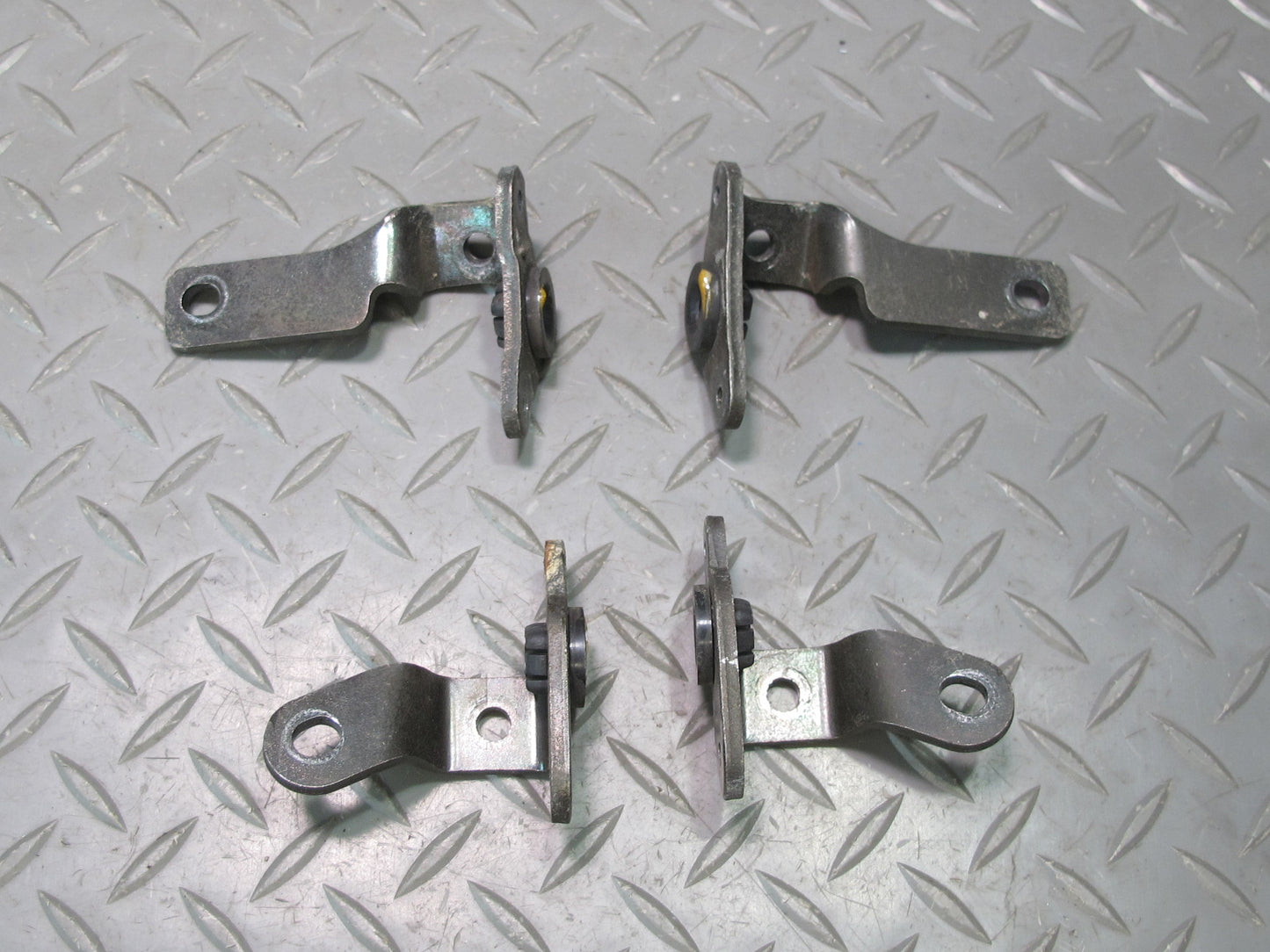 85-89 Toyota MR2 AW15 Set of 4 Left & Right T-top Roof Mount Guide Bracket OEM