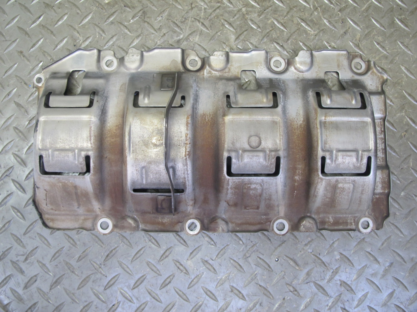 01-06 BMW E46 325CI 330CI M54 M56 RWD Engine Motor Lower Oil Pan w Deflector OEM