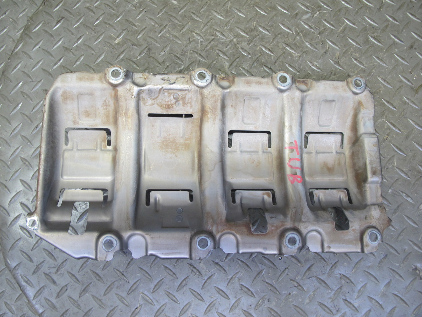 01-06 BMW E46 325CI 330CI M54 M56 RWD Engine Motor Lower Oil Pan w Deflector OEM