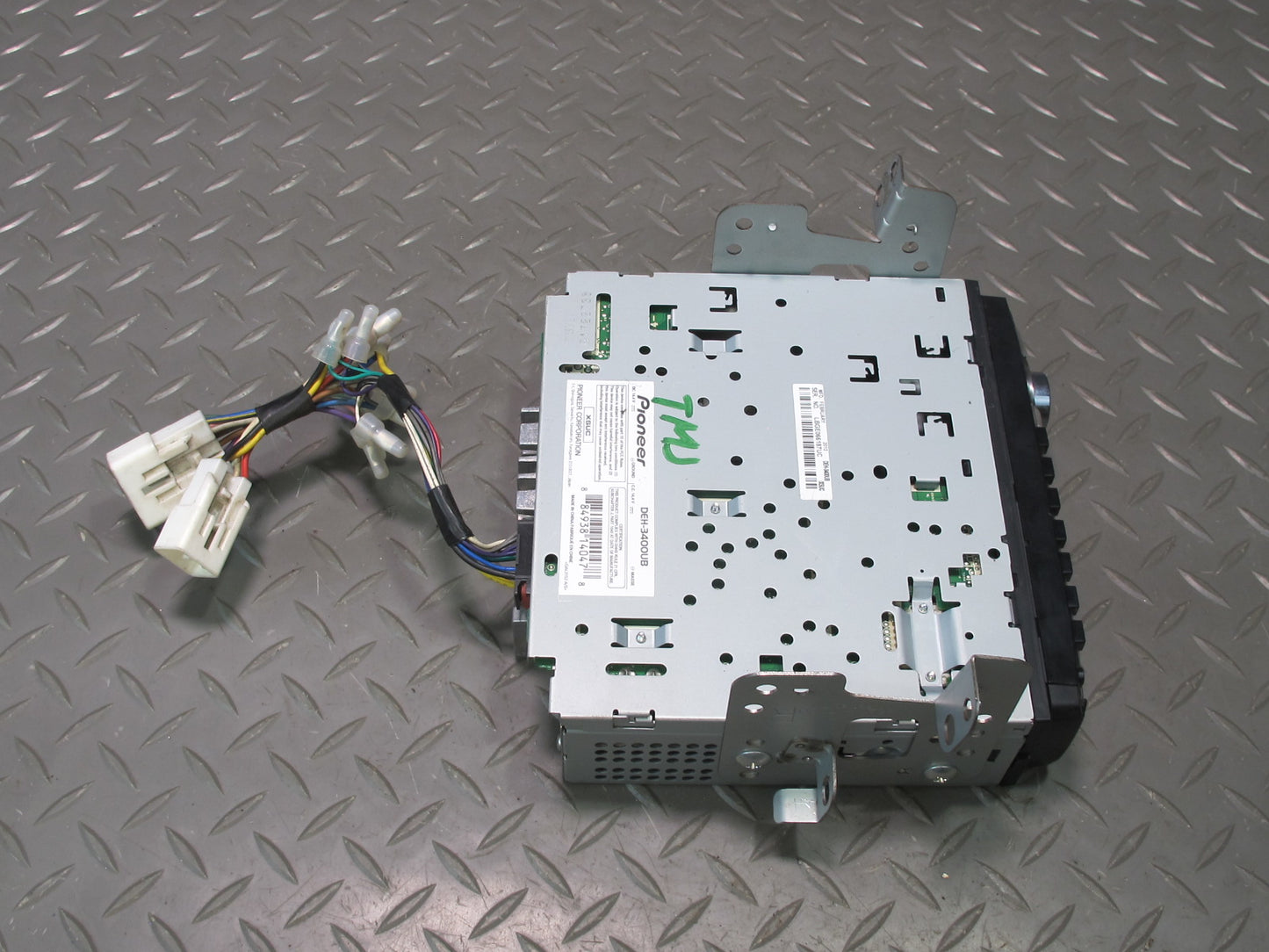 Pioneer DEH-3400UB Car Stereo WMA MP3 USB AUX CD Player Radio Receiver Head Unit