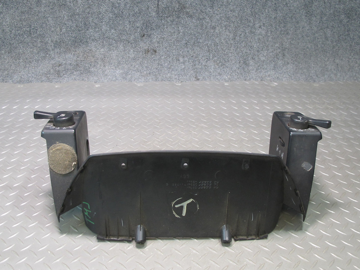 85-89 Toyota MR2 AW15 Dash Instrument Cluster Surround Trim w Switches OEM