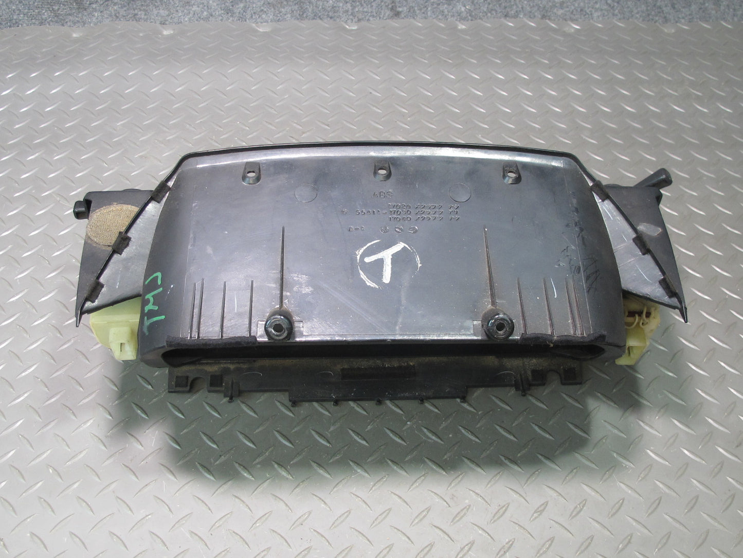 85-89 Toyota MR2 AW15 Dash Instrument Cluster Surround Trim w Switches OEM