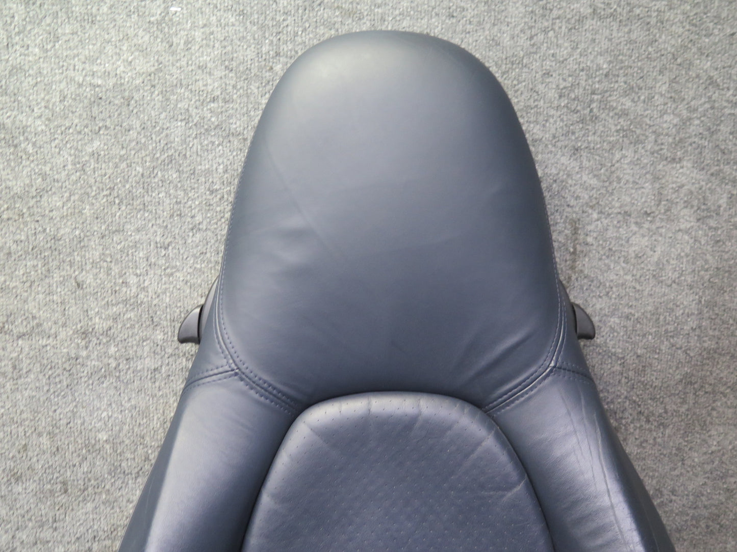 2001-2004 Porsche Boxster 986 Front Left & Right Side Leather Seat Blue Set