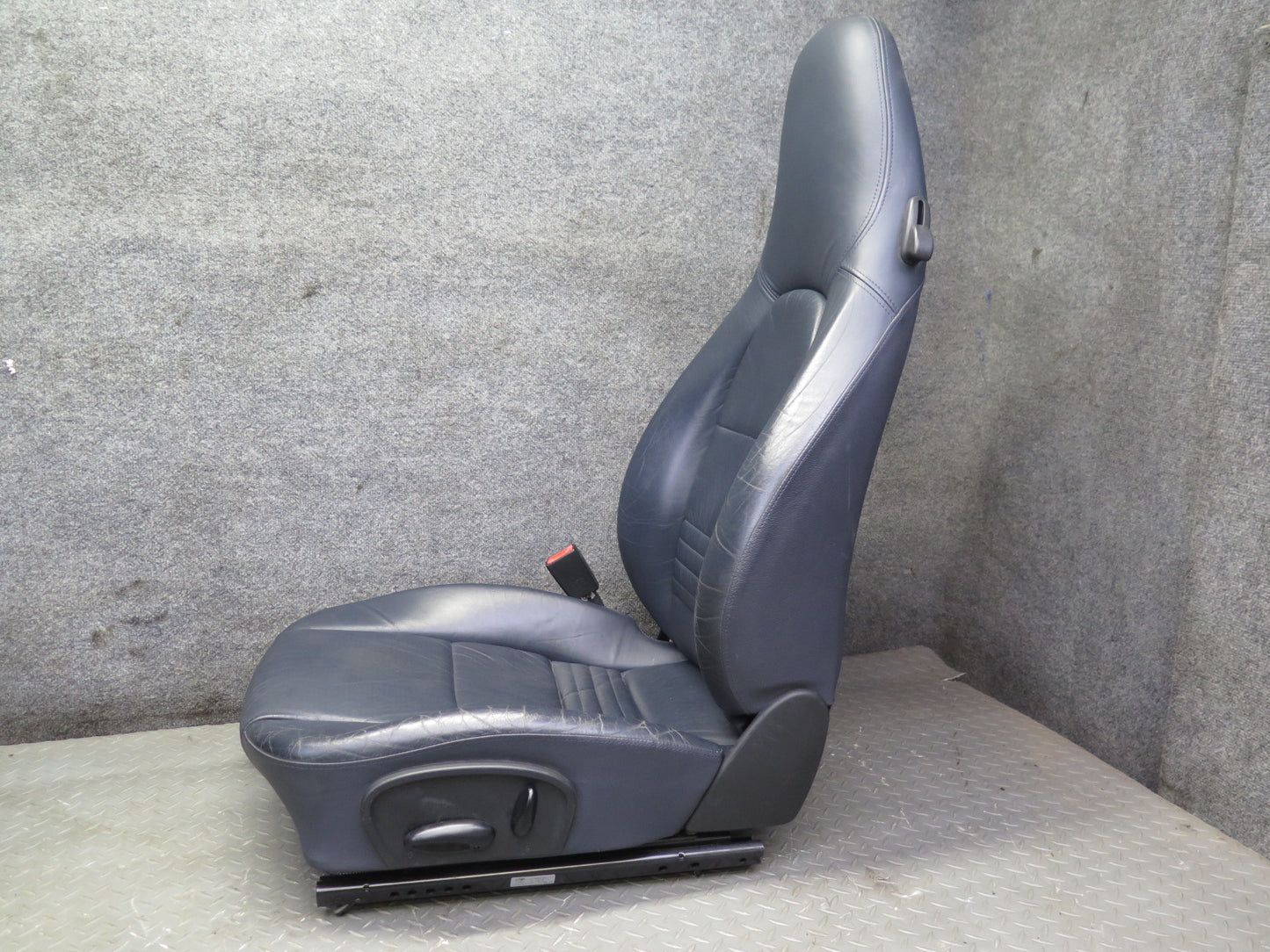2001-2004 Porsche Boxster 986 Front Left & Right Side Leather Seat Blue Set