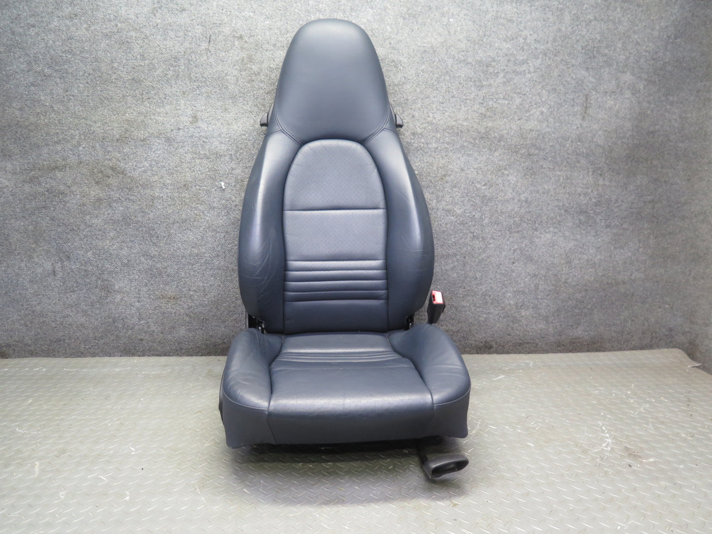 2001-2004 Porsche Boxster 986 Front Left & Right Side Leather Seat Blue Set