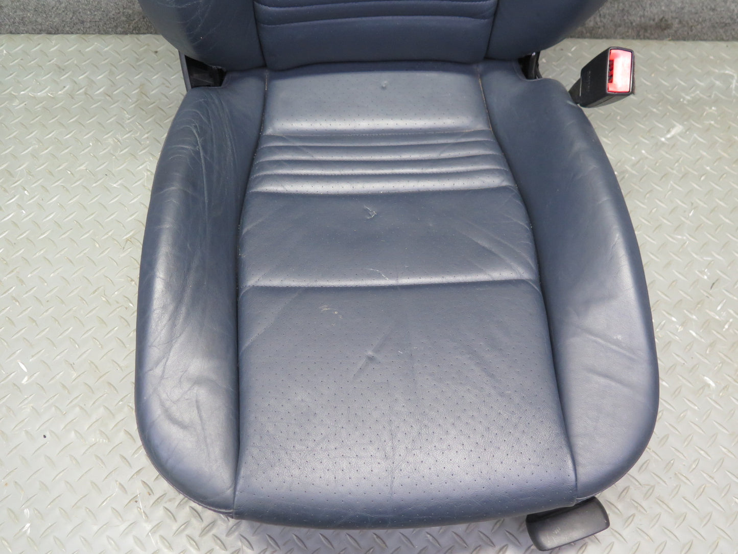 2001-2004 Porsche Boxster 986 Front Left & Right Side Leather Seat Blue Set