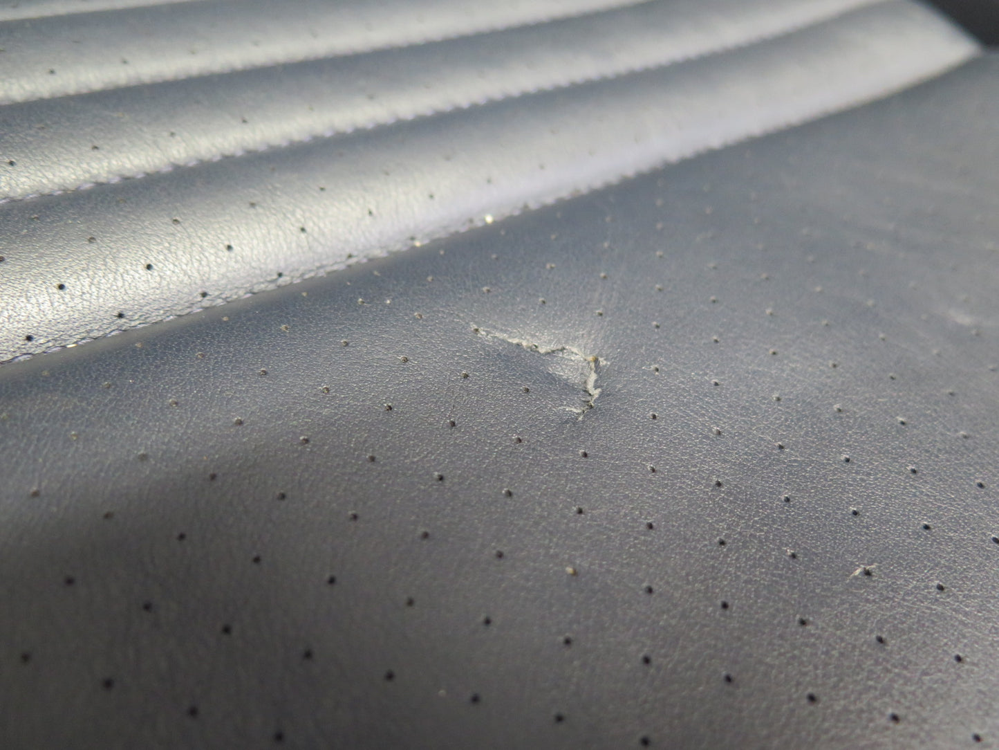 2001-2004 Porsche Boxster 986 Front Left & Right Side Leather Seat Blue Set