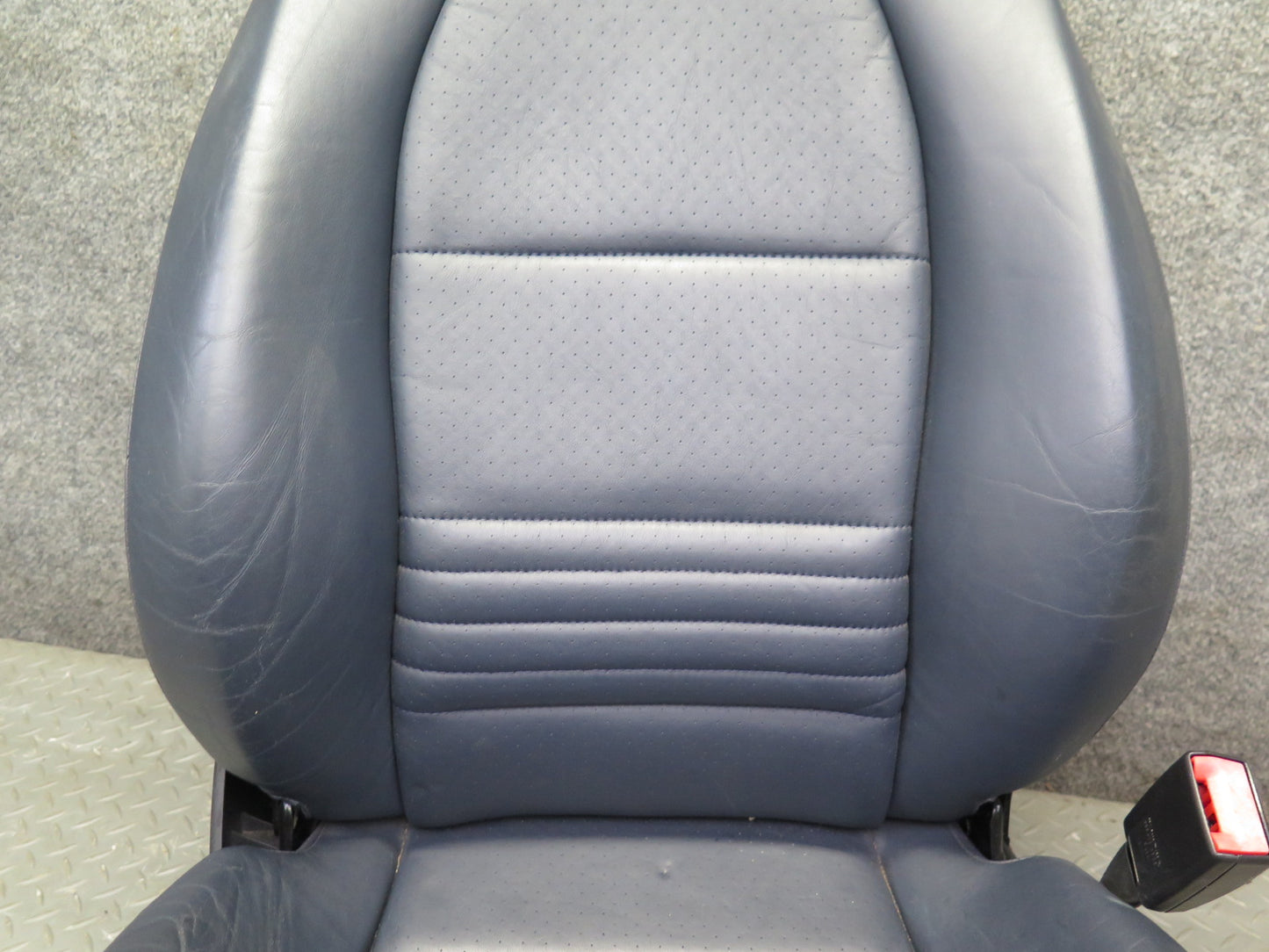 2001-2004 Porsche Boxster 986 Front Left & Right Side Leather Seat Blue Set