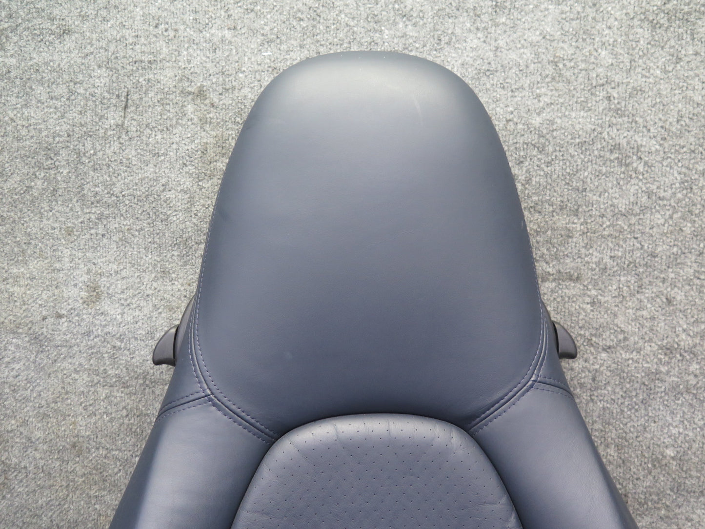 2001-2004 Porsche Boxster 986 Front Left & Right Side Leather Seat Blue Set