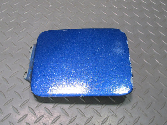 85-89 Toyota MR2 AW15 Fuel Gas Tank Filler Door Lid Cover Blue OEM