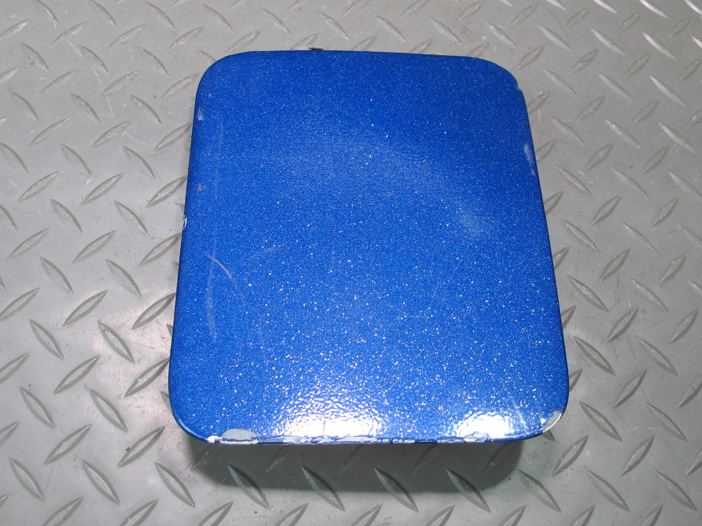 85-89 Toyota MR2 AW15 Fuel Gas Tank Filler Door Lid Cover Blue OEM