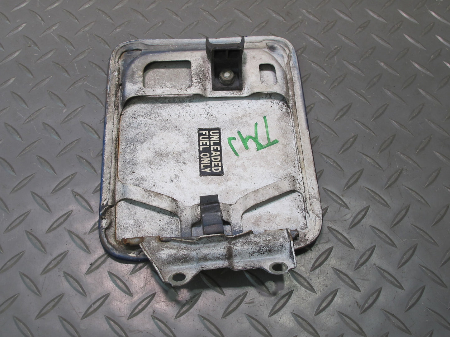 85-89 Toyota MR2 AW15 Fuel Gas Tank Filler Door Lid Cover Blue OEM