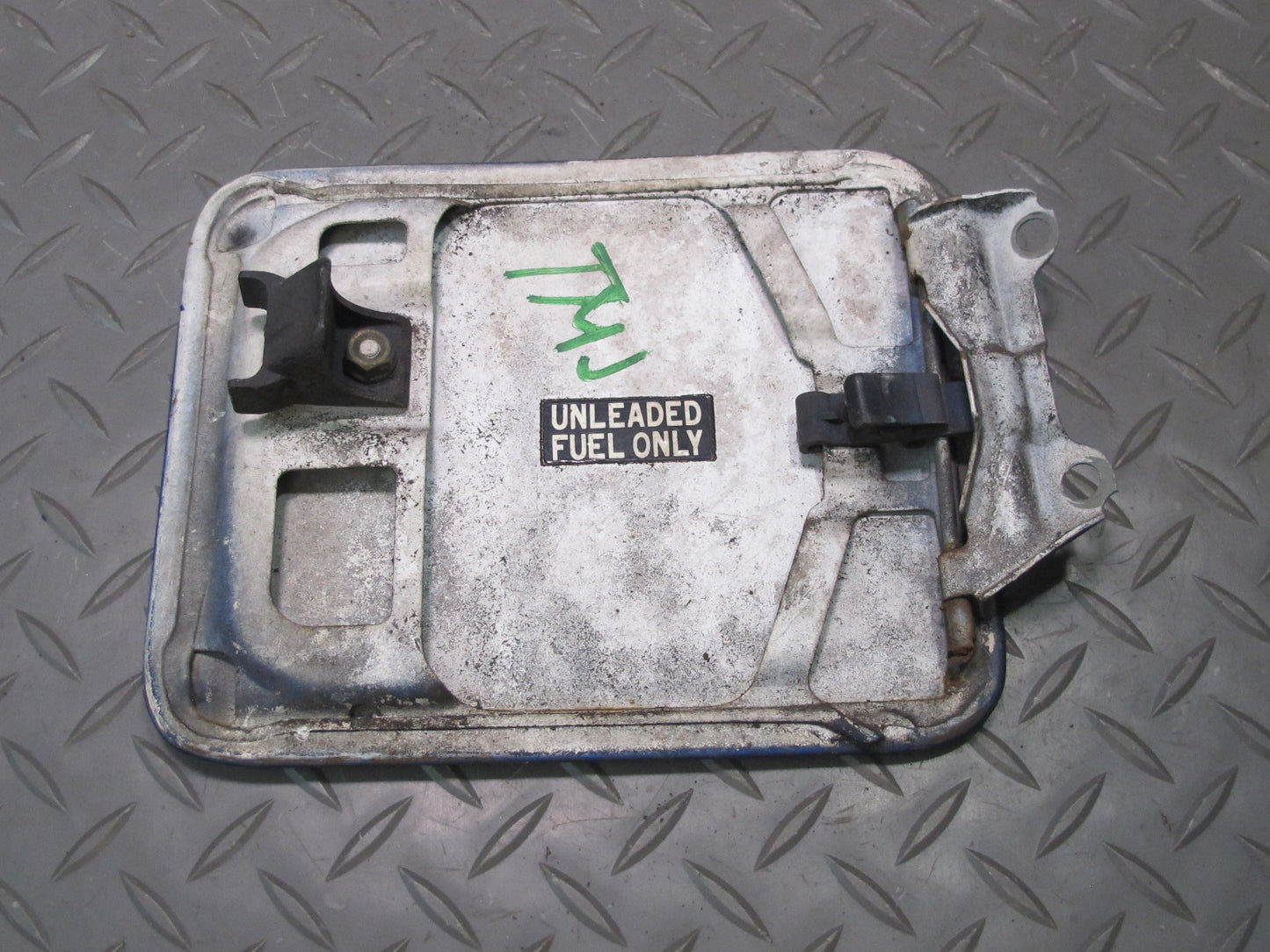 85-89 Toyota MR2 AW15 Fuel Gas Tank Filler Door Lid Cover Blue OEM