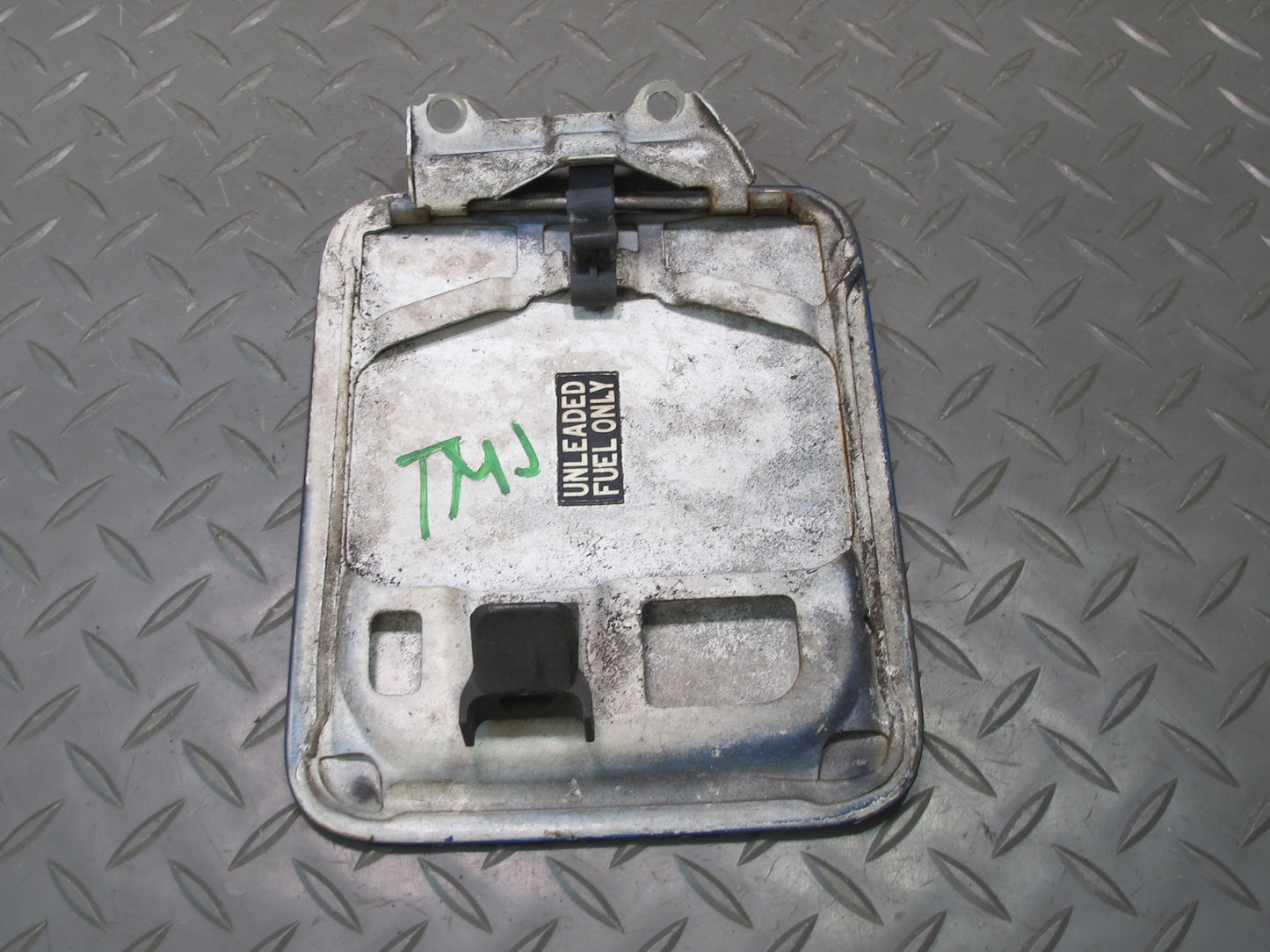 85-89 Toyota MR2 AW15 Fuel Gas Tank Filler Door Lid Cover Blue OEM